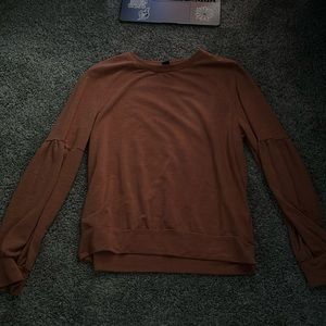 Burnt orange Long sleeve
